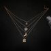 New Bohemian Cross Multi Heart Letter 5-Layer Necklace For Women_ipsvogv.com