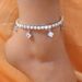 Popular Foot Jewelry Women's Beach Simple Fashion Personalized anklet All-match anklet_ipsvogv.com