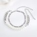 Minimalist Style Personality Fashion Creative Versatile Niche Spliced Pearl Men's Bracelet_ipsvogv.com