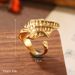 Medieval Vintage Jewelry Natural Stone Geometric Ring High End Sense All Match Retro Non Fading Summer Jewelry_ipsvogv.com