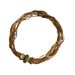 Medieval Monet's early book style woven simple gold temperament necklace bracelet set_ipsvogv.com