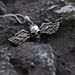 Personalized Punk Trend Men's Jewelry Angel Skull Pendant Necklace Stainless Steel_ipsvogv.com