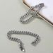 Titanium Steel Bracelet Men's Jewelry Cuban Light Luxury Ins Niche Design Couple's Student Trendy Brand Bangle_ipsvogv.com