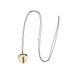 New Shaped Fashionable And Personalized Peach Heart Pendant Leather Rope Neckchain Necklace_ipsvogv.com
