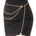 Women's Jewelry Fashion Metal Moon Waist Chain Female Hip Hop Punk Love Body Chain Belt Accessories_ipsvogv.com
