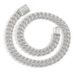 Hip Hop Necklace 15mm Mixed Inlaid T Square Zircon Miami Cuban Chain Trendy Fashion Men's Niche Clavicle Chain_ipsvogv.com