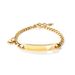 Women's Jewelry Niche Stainless Steel Smooth Surface Can Be Engraved Hollow Love Titanium Steel Bracelet_ipsvogv.com