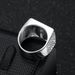 New Luxury Men's Full 316 Stainless Steel Square Diamond HipHop Ring_ipsvogv.com