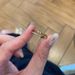 Square Sugar Zircon Double Layer For Women 2025, Light Luxury, High Quality, Fashionable, Versatile, Finger Ring,_ipsvogv.com