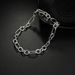 2024 Hip Hop Punk Style Cuban Braided Chain Men's Stainless Steel Bracelet New Fashion_ipsvogv.com