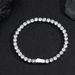 Spring Buckle Zircon Bracelet Men's Hip Hop Titanium Steel Tennis Chain Stainless Steel Men's Bracelet_ipsvogv.com