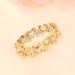 Cao Shijian Simple Love Ring Women Sweet And Exquisite Zircon Jewelry For Daily Wear_ipsvogv.com