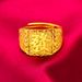Sha Jin Men's Fortune Round Open Ring Color Hand Decoration Gold Jewelry Necklace Live Broadcast_ipsvogv.com