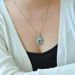 Cao Shi Recommends Sea Blue Zircon Pendant For Accessories, High-end Light Luxury Popular Necklace_ipsvogv.com