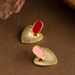 Real Gold Color Preservation, Fashionable, Exquisite, Atmospheric Style, Ribbed Umbrella Earrings, Light Luxury,_ipsvogv.com