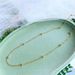 Bean Necklace, Women's Collarbone Chain, Fashionable, Simple, Versatile, Elegant, Fresh Student , Titanium Steel_ipsvogv.com