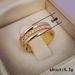 Cao Shifeng Simple Gold Headpiece Copper Plated Fashion Ring_ipsvogv.com