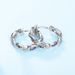 Twisted Rainbow Design Zircon Earrings For Women S925 Silver Full Inlaid With Bright Colored Zircon Earrings Light Luxury_ipsvogv.com