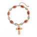 Ins Light Luxury Diamond Red Cross Pendant Personalized Liquid Lava Metal Necklace_ipsvogv.com