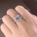 Cao Shi's New Accessory 10 * 12 Princess Square Simulated Diamond Rin, Fashionable And Versatile Rock Suar Weddin_ipsvogv.com