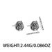 Rose Men's Artistic Fashion Trendy Earrings, Women's High-end Versatile Accessories_ipsvogv.com