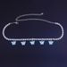 popular butterfly necklace simple chain rhinestone fashion clavicle chain necklace all-Match Jewelry necklace_ipsvogv.com