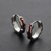 Red Venom Earrings For Men, Light Luxury, Niche Temperament, Irregular Texture Earrings, Personalized High-end_ipsvogv.com