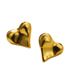 Women’s Jewelry Set Fashion Gold Heart Earrings Retro Exaggerated Large Earrings Personality Heart Shaped Design Ear Jewelry_ipsvogv.com