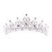 Handmade crown bridal headdress main wedding dress necklace three piece set atmospheric luxury wedding female high end birthday crown_ipsvogv.com
