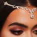 Hot selling women's rhinestone headdress fashion water drop forehead chain bride forehead pendant jewelry accessories female_ipsvogv.com