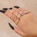 Women’s Jewelry Set Fashion Gold Love Ring Joint Ring Set Ins Cold Style 12 Piece Alloy Diamond Twist Ring_ipsvogv.com