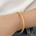 Charm Bracelets High Grade Stainless Steel Zircon Metal Bracelet For Women Niche Retro Personality Simple Versatile Temperament Fashion Jewelry_ipsvogv.com