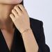 Stainless Steel Love Knotted Bracelet Internet Celebrity Style Titanium Steel Open Bracelet Rose Gold DIY Versatile Bracelet For Women_ipsvogv.com