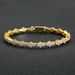 Plum Blossom Tennis Chain Men's Hip-Hop Bracelet Zircon Trendy Spring Clasp_ipsvogv.com