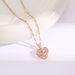 Fashionable New Style, Flexible Love, Titanium Steel Necklace, Women's Light Luxury, Small and Small Bouncing Heart_ipsvogv.com