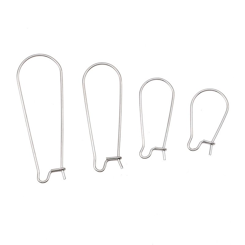 Stainless U-shaped Buckle Waterproof Titanium Steel Korean Large French Ear Hook DIY Jewelry Handmade Accessories_ipsvogv.com