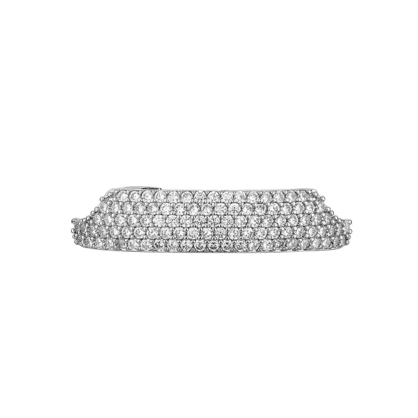 YOUNGX Gold Sier Color Zircon Tooth Caps For Women Men Full CZ Stone Teeth Grillz Braces Hip Hop Dental Grills_ipsvogv.com