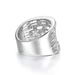 Cao Shi's New Copper Engraving Zircon Filled Hollow Ring for Men and Women_ipsvogv.com