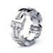 Sanjie's New Creative Silver Plated Diamond Inlaid 14k Rose Gold Engagement Ring For Men And Women_ipsvogv.com
