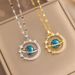 Necklace Jewelry, Universe, Milky Way Accessories, Ianium Seel Necklace, Female Versaile New Produc Necklace_ipsvogv.com