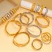Wemen's Jewelry Bracelet Stainless Steel Collar Earrings Jewelry Set Hot Sale Goose Throat Belt Series_ipsvogv.com