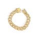 Unisex Oversized Oval Cuban Chain Accessories Alloy Full Diamond Personality Wave European And American Trend Men And Women Jewelry Hip Hop Necklace_ipsvogv.com