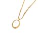 Meichen French Natural White Fritillaria Necklace For Women With Light Luxury And High Grade Sense, Non Fading Collar_ipsvogv.com
