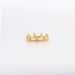 Women's Jewelry Crown Ring - Elegant Stackable Knuckle Ring In Gold, Silver & Rose Gold, Minimalist Design For Everyday Wear, Sizes 50-60_ipsvogv.com