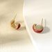 Earrings Silver Ankela Red Zircon Earrings Light Luxury Autumn and Winter Niche Ins Earrings Women's High-end Jewelry_ipsvogv.com