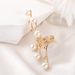 New Fashion Pearl Geometric Personalized Exaggerated And Creative Gold Ring_ipsvogv.com