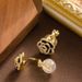 Recommended Exquisite Small Fragrant Wind Drip Oil Three-dimensional Camellia Ear Clip, Niche High-end Feeling, Light_ipsvogv.com