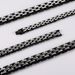 Men's Double Row Flat Byzantine Bracelet Strap Engraved Brushed Fashion Personality Charm_ipsvogv.com