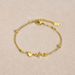 Simple Delicate Stainless Cross Bracelet, Titanium Steel Double-layer Versatile And Niche Accessory_ipsvogv.com
