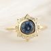 Golden Creative Flower Shaped Advanced Fashion Women's Ring_ipsvogv.com